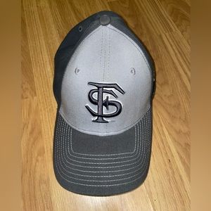 New Era 39Thirty Florida State Seminoles Gray Fitted Hat Cap Size Small-Medium
